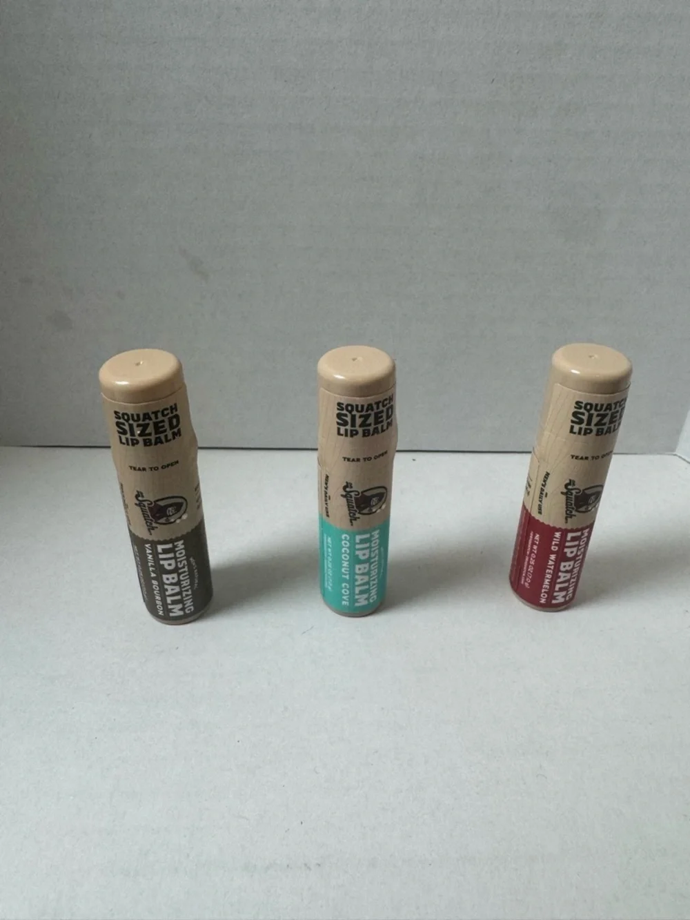Dr. Squatch Wild Watermelon, Vanilla Bourbon, & Coconut Cove Moisturizing Balm